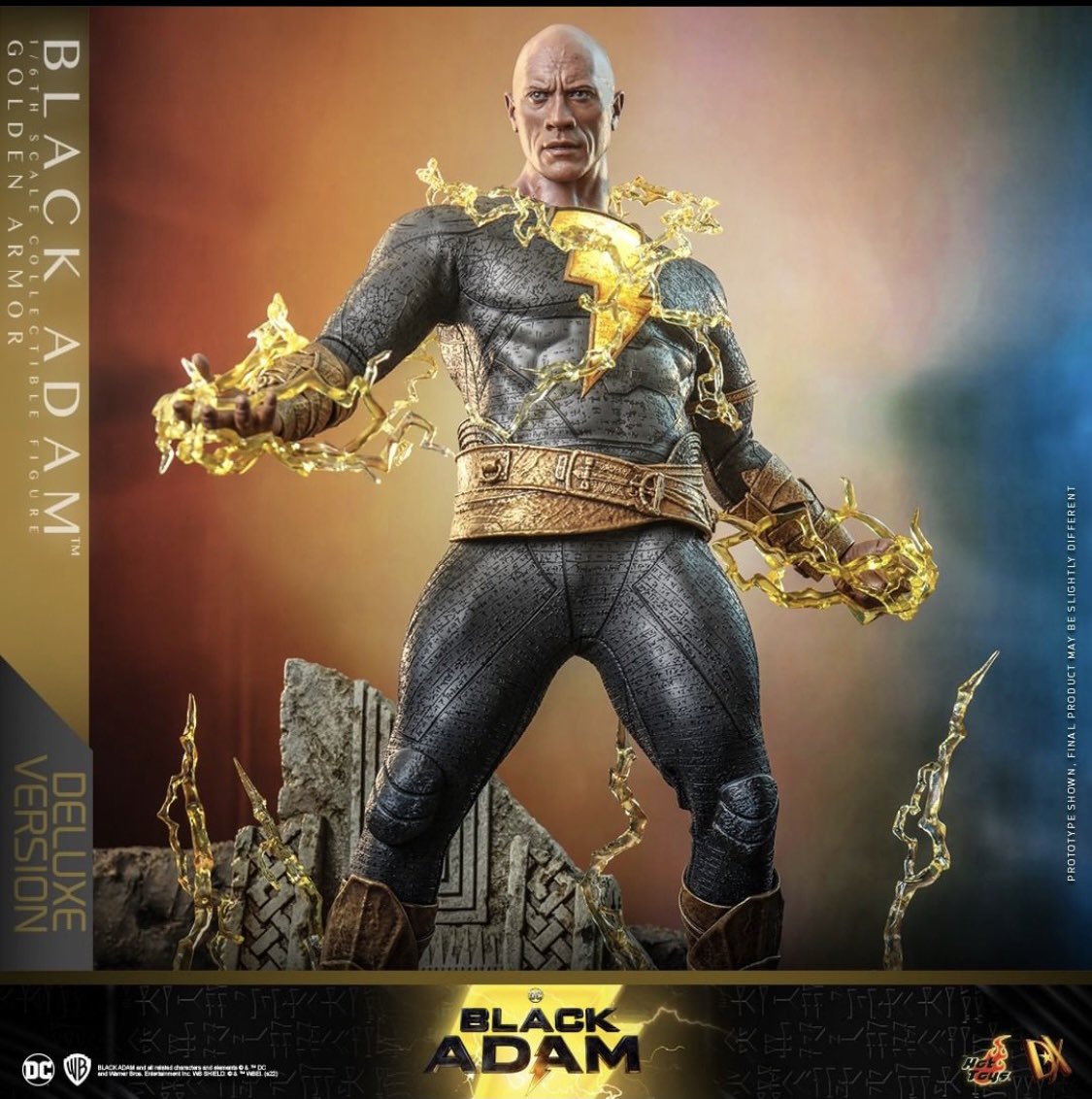 Colombianlove41's tweet photo. #preorder #BlackAdam #goldenarmor version by @hottoysofficial from the upcoming #movie
@collectsideshow #DC #DCComics @wbpictures #dwaynejohnson #therock #sixthscale #geek #nerd #HiDefNinja #collectibles #hottoys #sideshowcollectibles @hidefninja @DCComics #dccomics https://t.co/8ShTtiLZuy