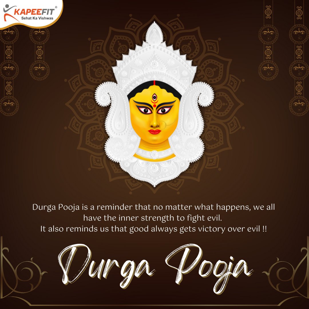 kapeefit's tweet photo. #DurgaPooja2022 #DurgaPooja #DurgaPuja
Durga Pooja is a reminder that no matter what happens, we all have the inner strength to fight evil. It also reminds us that good always gets victory over evil !!
#Kapeefit #SehatKeTips #Ayurveda #Health #HealthCare https://t.co/uJknrQpDgV