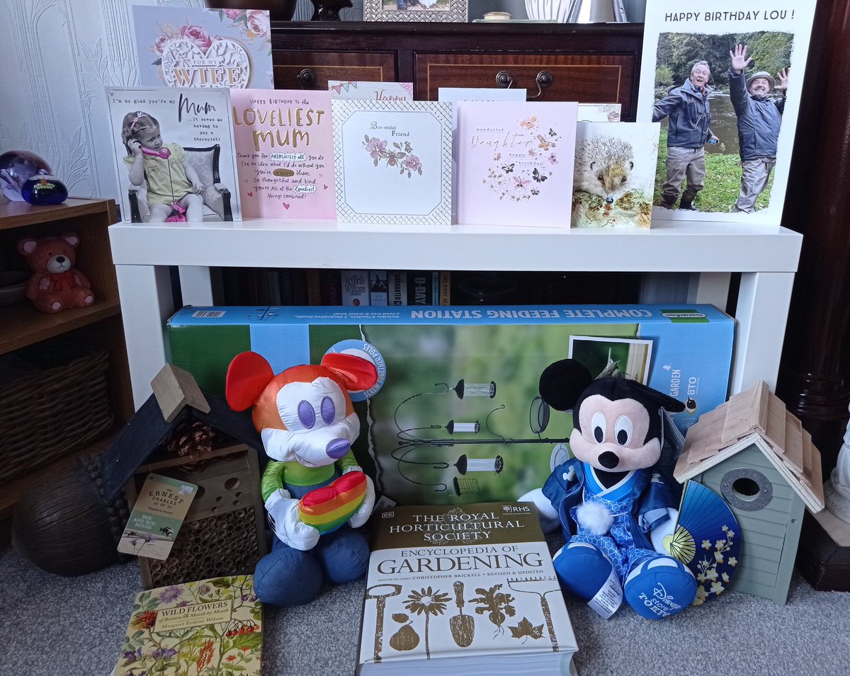 LouiseInTheGar1's tweet photo. People say I'm hard to buy for, yet here sits my life in gift form. Well done everyone! 🎁#birthday #StickToTheList https://t.co/IxvwwucGqe