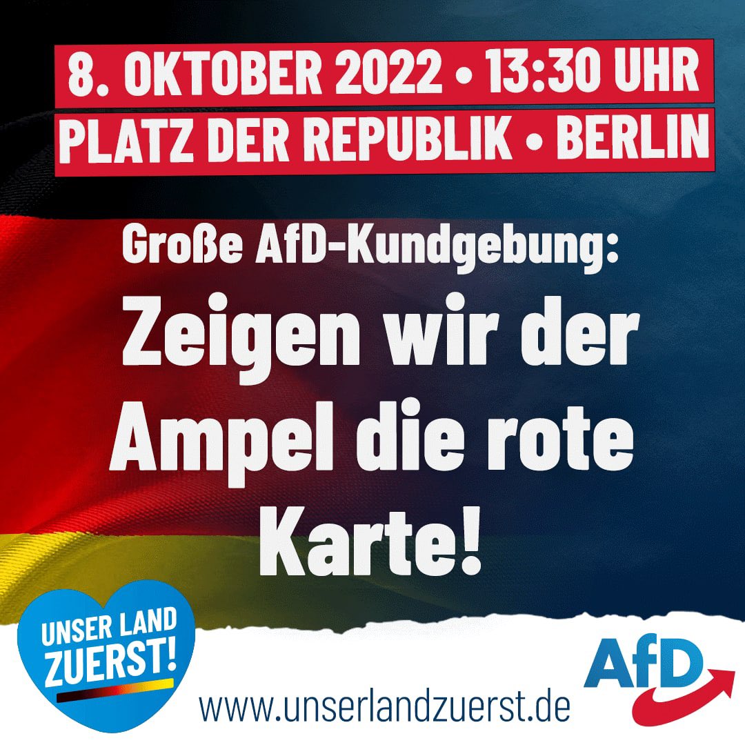 AfD tweet media