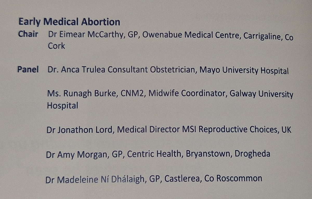 Startdoctors's tweet image. EMA Panel @Startdoctors @RCPI_ObsGyn