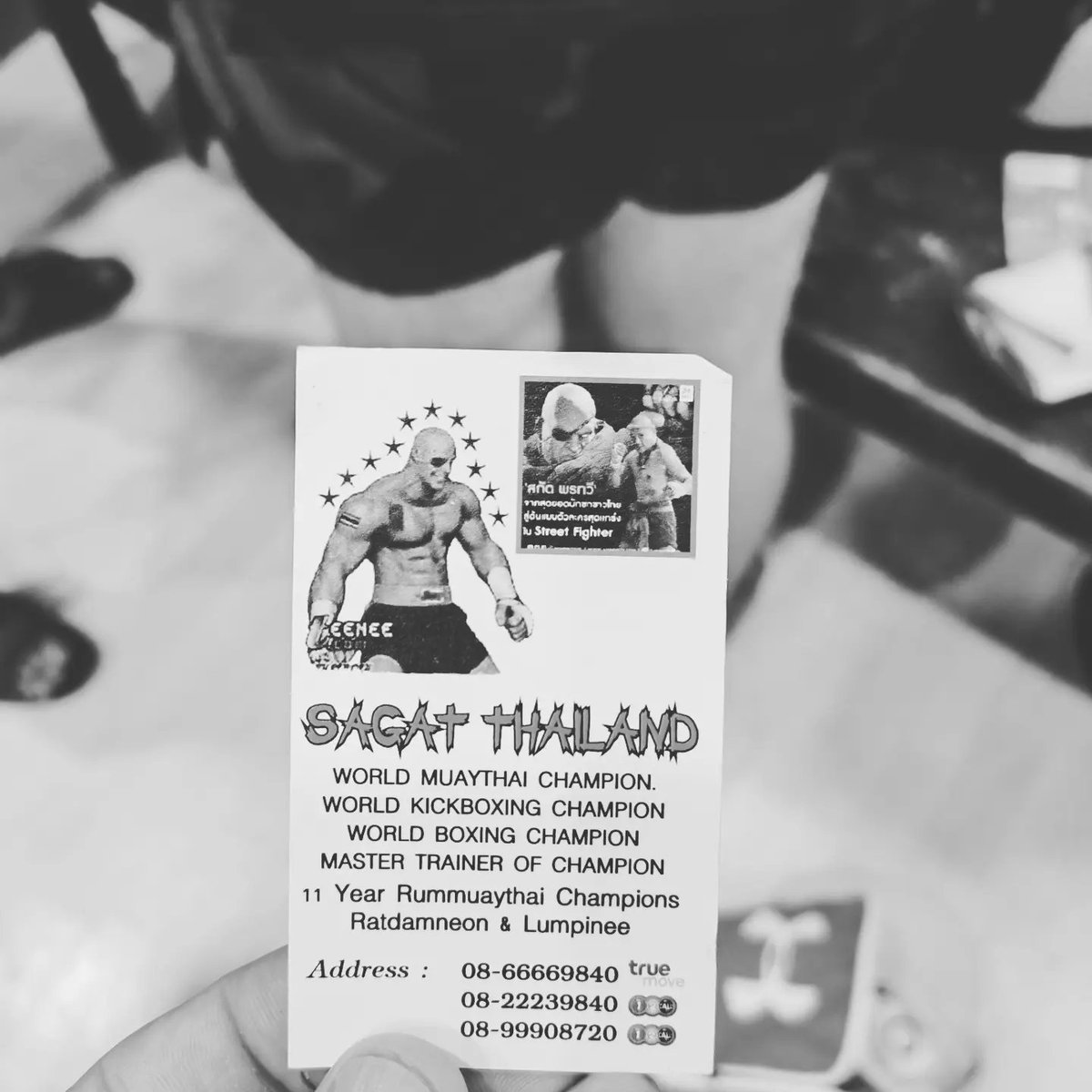 VETERANSFUTURE's tweet photo. SAGAT
STREET FIGHTER GYM
KING OF MUAYTHAI https://t.co/yYC3d1e4Kl