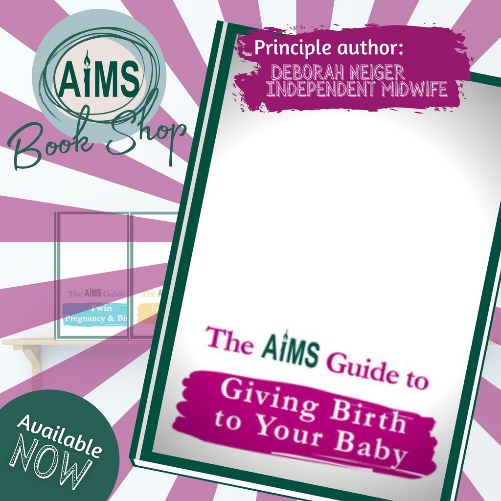 The AIMS Guide to Giving Birth to Your Baby, authored by independent Midwife Deborah Neiger, is available in our book shop online now! 

Purchase it here: shop.aims.org.uk/products/aims-… 

#BirthingBooks #PregnancyBooks
