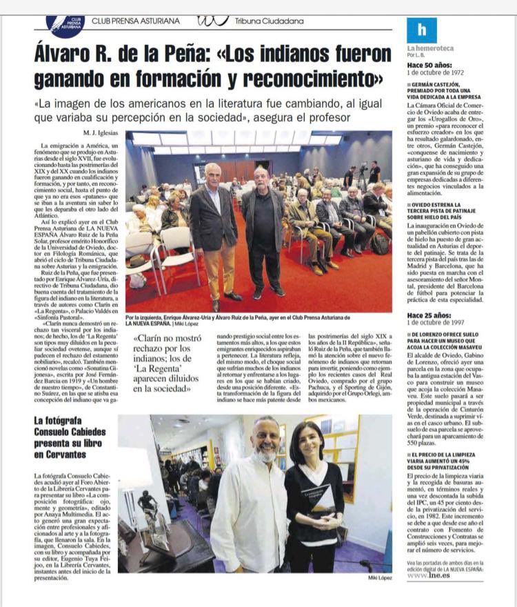 <a href="/PhotoClub_es/">PhotoClub</a> <a href="/Ceceeme/">Consuelo Cabiedes</a> <a href="/CervantesLib/">Librería Cervantes</a> Sala repleta para Consuelo en la <a href="/CervantesLib/">Librería Cervantes</a> de #Oviedo y libros agotados👏🏻👏🏻👏🏻