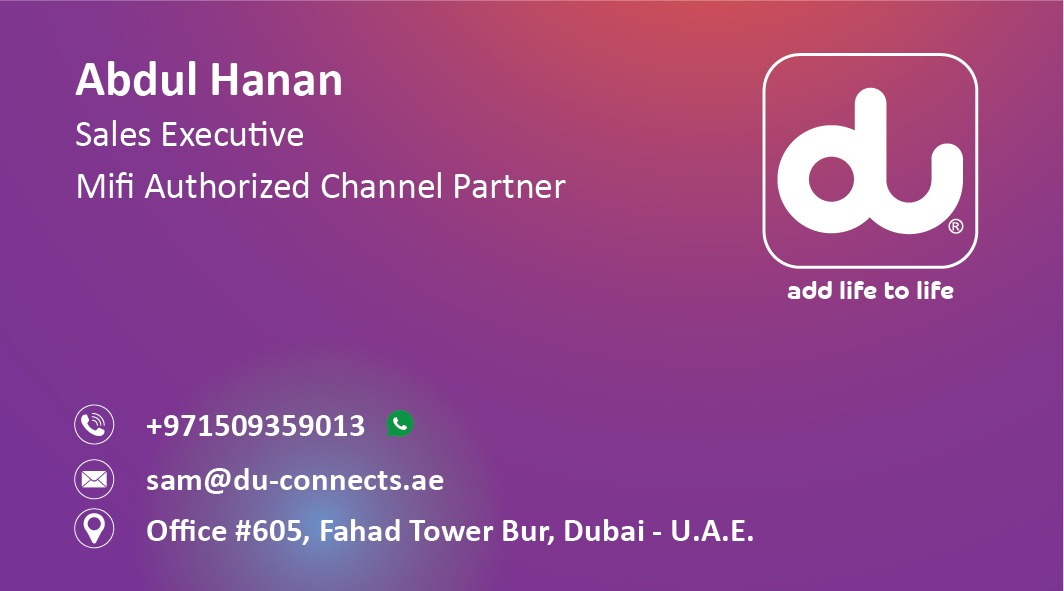 Du Telecom tweet media