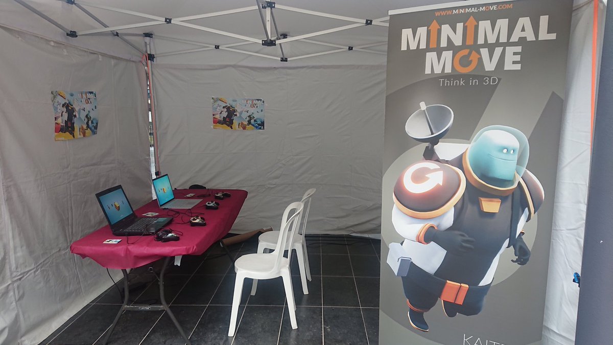 Aujourd'hui nous sommes présent à <a href="/PlaySorbonneU/">Play SorbonneUniversité</a> ! Venez nous voir ! #indiegame #indiegamedev #gamedev