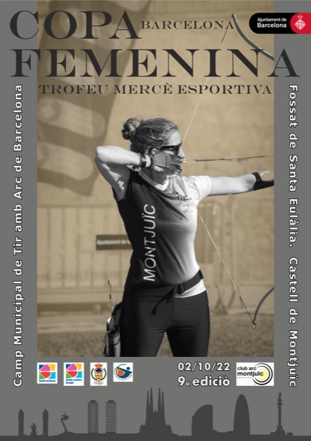 Demà té lloc la IX Copa Barcelona Femenina-XXXI Trofeu Mercè Esportiva de Tir amb Arc, organitzada pel <a href="/ClubArcMontjuic/">Club Arc Montjuïc</a>! 🙌

🏹 Amb diferents tipus d'arc segons divisions i edats de les participants.

👉 Dirigida a les dones per potenciar la seva visibilitat en aquest #esport.