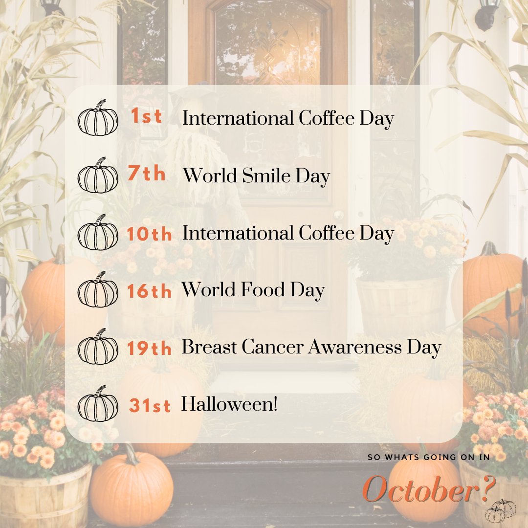 everydigi's tweet photo. Hello Autumn! 🍂
Spooky season is finally upon us! 🎃 👻
#yourtimetoshineonline #everythingdigital #ecommercebusiness #ecommerce #wecan #future #love #ınstagood #instadaily #followtrain #photooftheday https://t.co/t45yfYZQld