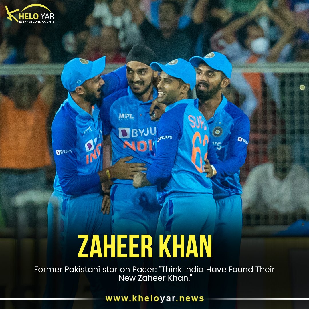 KheloyarN's tweet photo. Former Pakistani star on Pacer: "Think India Have Found Their New Zaheer Khan."

💻 SIGN UP NOW:- https://t.co/tKVznb35l8

#zaheerkhan #trending #cricket #viral #india #t20 #odi #england #pakistan #australia #asiacup #arshdeepsingh #davidmiller #zaheerkhan #kamranakmal https://t.co/zMpEBKngJJ