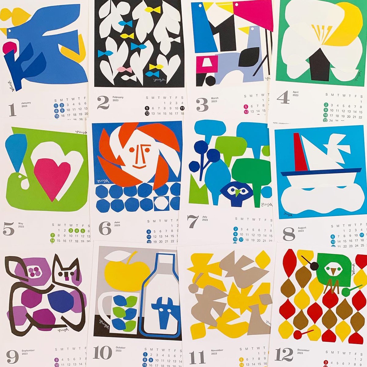 YUYA chokkin kirie ちょっきんきりえ atelierfolk YUYA(chokkin kirie