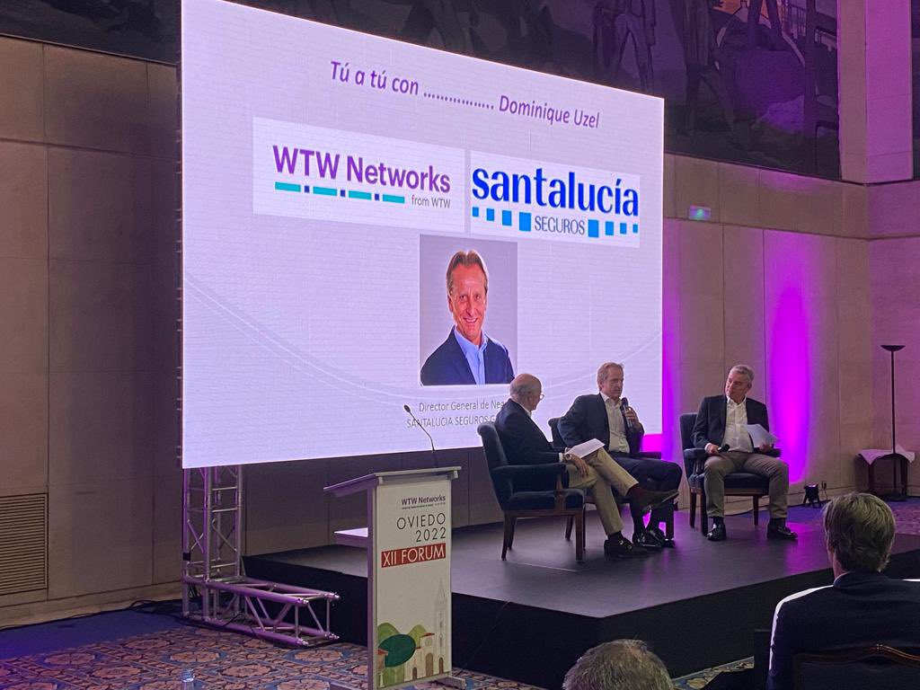 FcCalvin's tweet photo. Un placer haber formado parte del #XIIFORUMWTWNETWORKS en Oviedo. @santalucia_seg trabajando por y para la mediación profesional. #conectadoscontig@ #conectadosconWTWN 👍👍 Networks @WTWSpain https://t.co/jt4gnla4kG