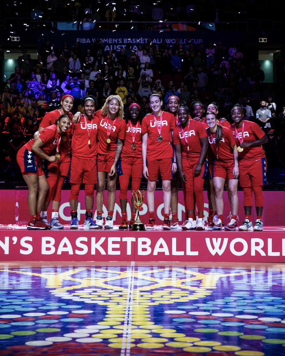 MISSION ACCOMPLISHED 🥇

🇺🇸 #USABWNT x #FIBAWWC