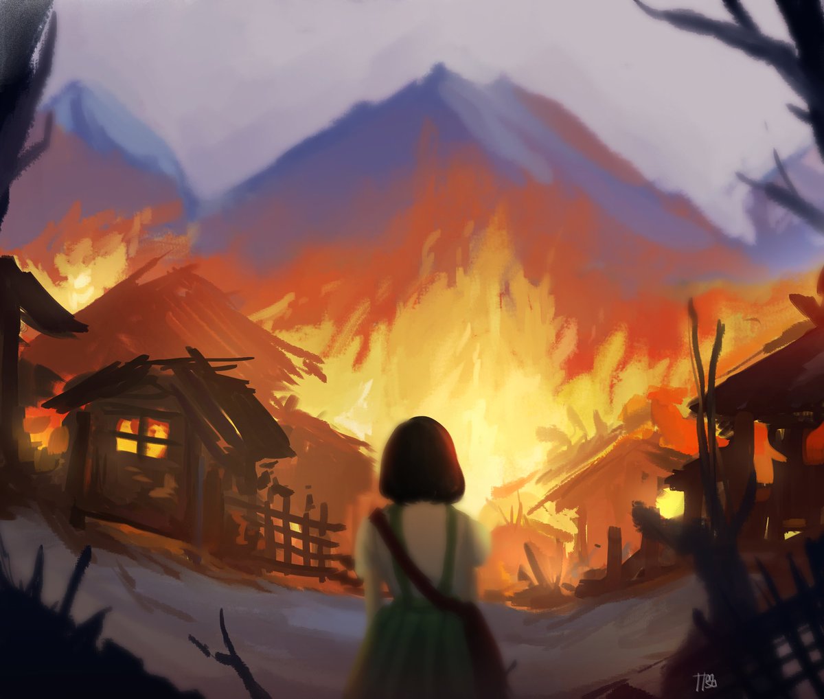 Day 1- Cataclysm 
#Revotober
#WhatsHappeningInMyanmar 
#SaveMyanmarChildren