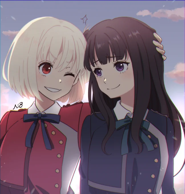 いいアニメでした!喫茶リコリコの日常をずっと見ていたかったー!(';ω;`)胸が熱くなる作品ありがとうございました!!#リコリコ #リコリス・リコイル 