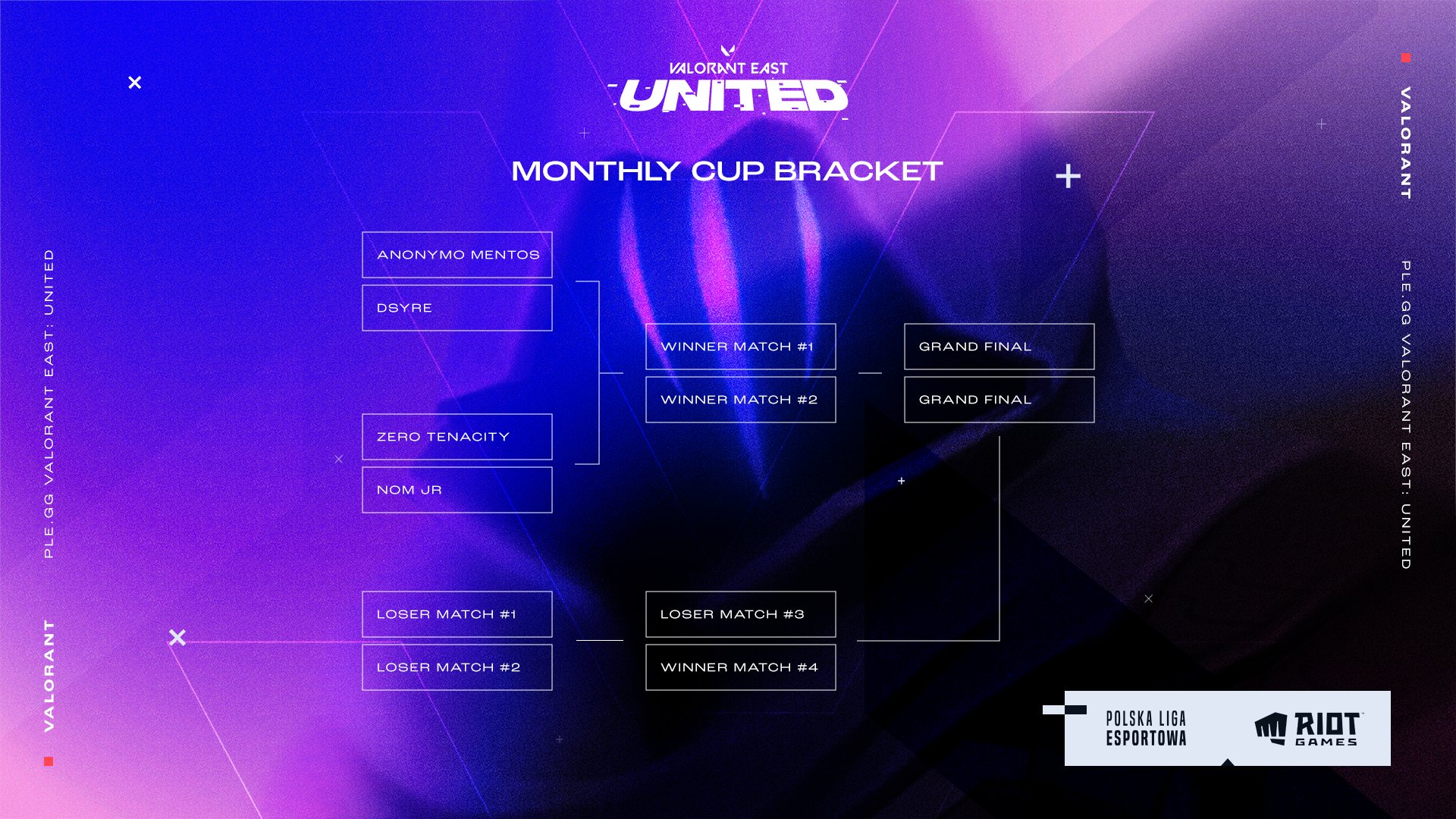 VALORANT EAST UNITED on Twitter "Check out the bracket for Monthly