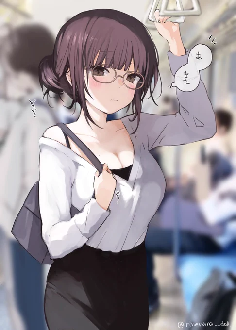 毎朝なぜか目が合う知らないお姉さん 