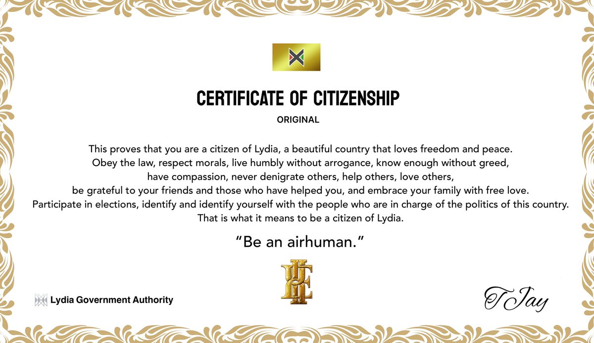 NXDT2022's tweet photo. CITIZENSHIP NFT.

#NXDPROJECT #Nexii #LydiaCloudNation
#Citizenship #NFT #Atlantis $NXDT #NXDT #Electrum https://t.co/mMcM91NRWP