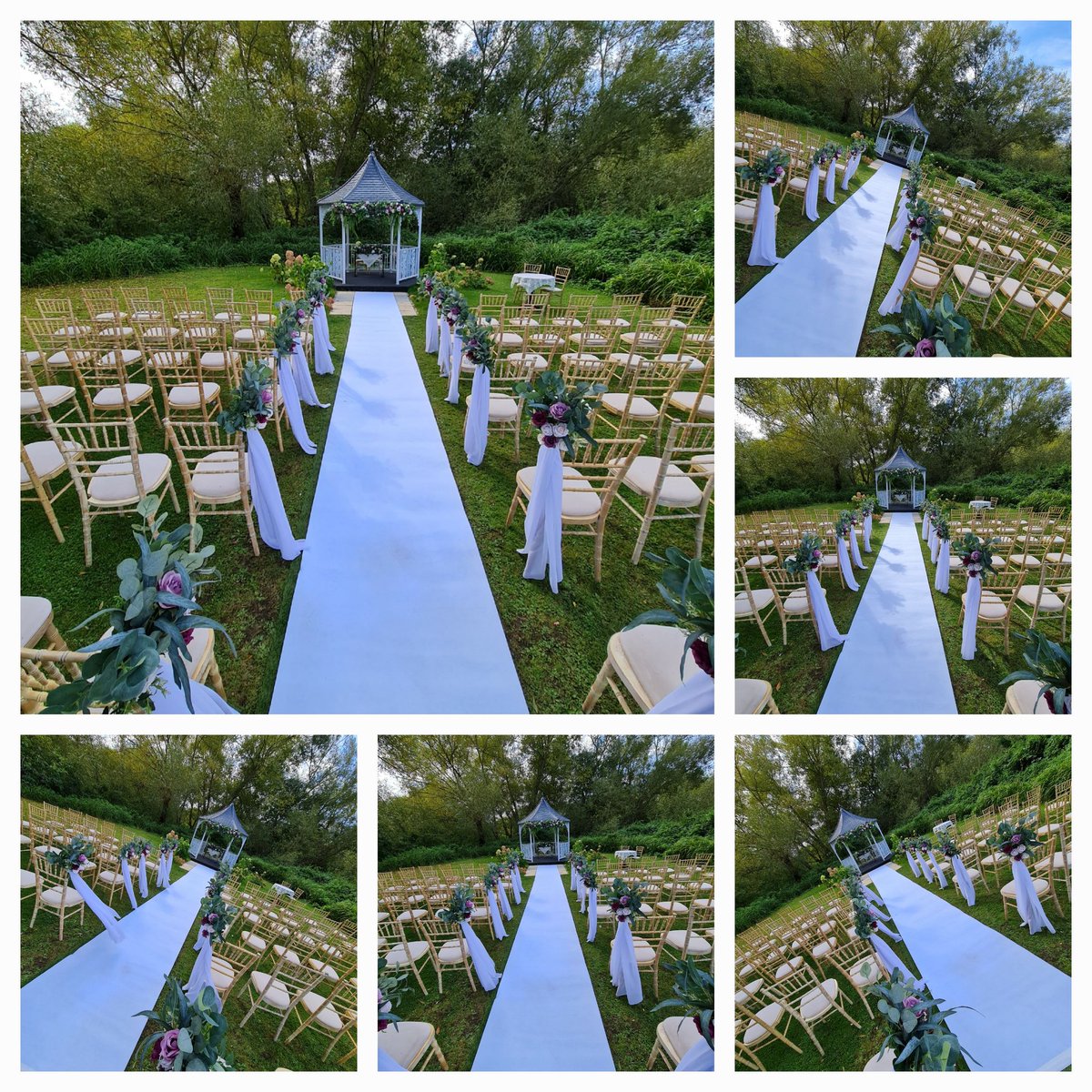 TheWatersideWD3's tweet photo. White Aisle in Our Willow Grove for a Wedding Ceremony at The Waterside Venue Rickmansworth https://t.co/BlHpKtXC6o