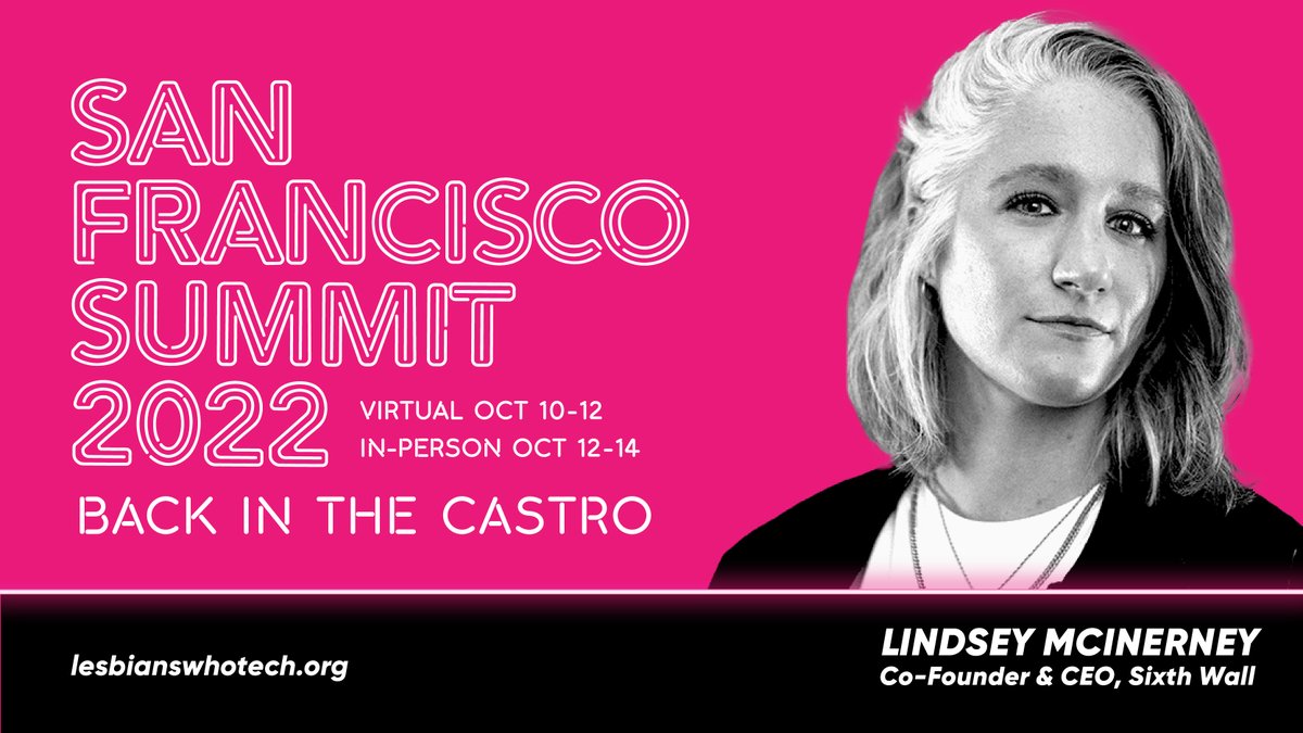 themcinerney's tweet photo. Pumped to be speaking at the conference I've dreamed of attending for ages. A whole bunch of tech queers in one place? Dream. I also have five free tickets to give away today. Follow link in tweet and LMK if you can make it! @lesbiantech #LWTSummit
 https://t.co/Dby1WZNDZo https://t.co/HSAMgpmN3Y