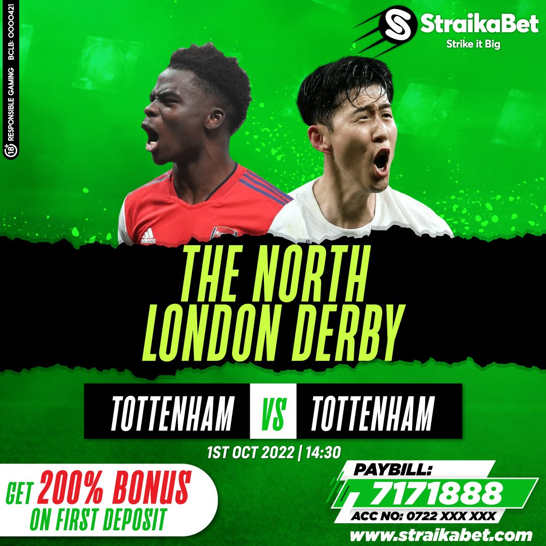 GuapRich's tweet photo. EPL IS BACK WITH @STRAIKABET!... The Best betting platform in Kenya.
DEPOSITS PAYBILL: 7171888, WIN up to 1M today!
REGISTRATION: sms JOIN to 29599
200% BONUS FIRST DEPOSIT.  
50% SECOND DEPOSIT BONUS.
LOOSE ONE GAME, GET YOUR CASH BACK!
https://t.co/qPOZrd1Uwp https://t.co/kUqFzI51lc