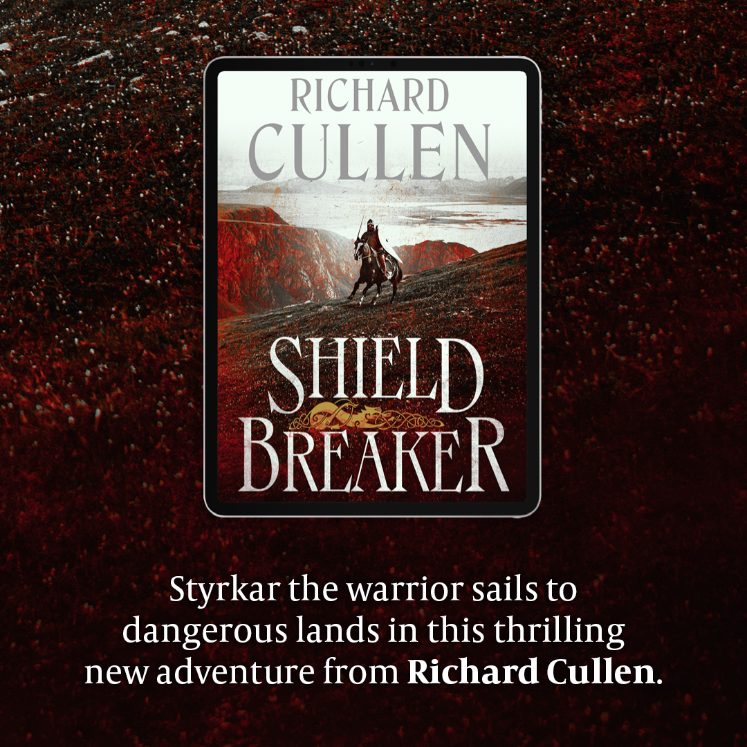 AriesFiction's tweet photo. He will be tested, beaten and broken, but can any man keep the Red Wolf chained for long?
#ShieldBreaker is second in Richard Cullen's (@Rich4ord) Wolf of Kings series π‘οΈ
Sail with Styrkar the warrior to dangerous lands in paperback on Oct 13th: https://t.co/gTgEsvl36c https://t.co/mCfDBhEyNv