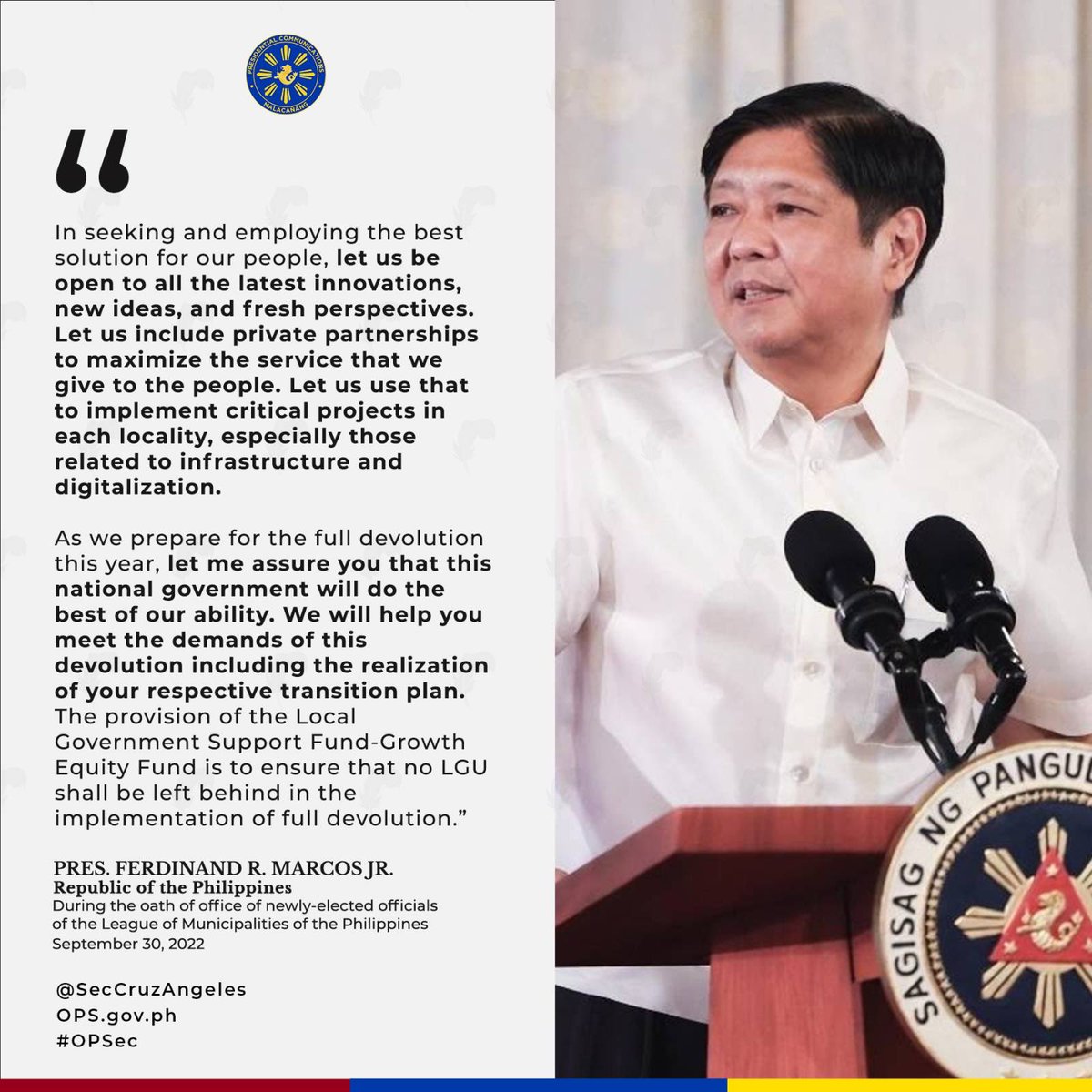 Press Secretary Trixie Cruz-Angeles (Archived) tweet media