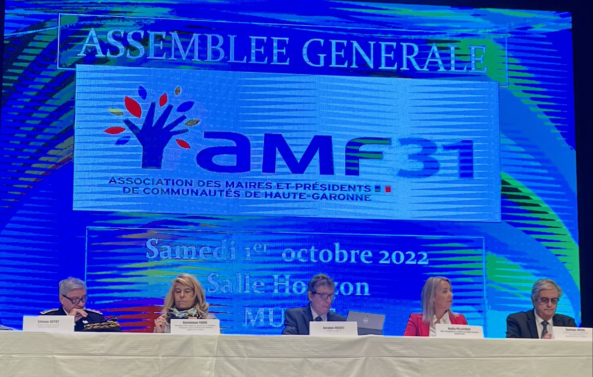 MoniqueIborra's tweet photo. Ce matin j’assiste comme chaque année à l’Assemblee Generale de l’#AMF31 en présence de @FaureDominique secrétaire d’Etat à la ruralité https://t.co/LHbmFf2suD
