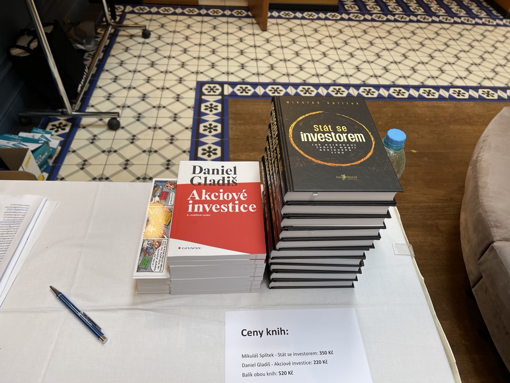 Dnes organizuji konferenci zaměřenou na hodnotové investování. Podařilo se nám dát dohromady skvělou skupinu výjimečných řečníků. A to vše v překrásném prostředí karlínského hotelu Fitzgerald.