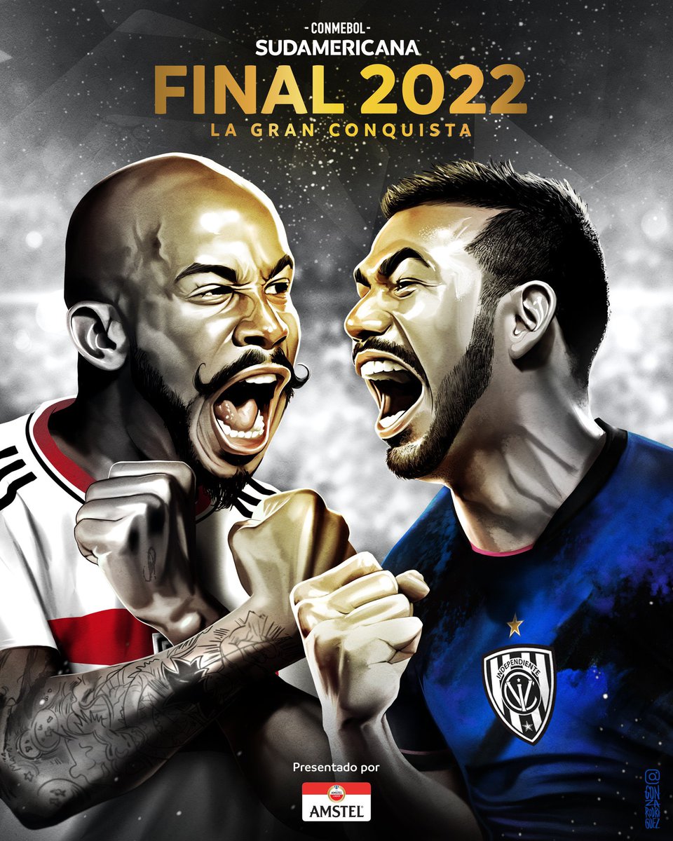 SebaAnalytics's tweet image. Today COPA SUDAMERICANA FINAL!!

The game will start 9pm UK time and the amazing “Mario Alberto Kempes” stadium in Cordoba, Argentina 🇦🇷 will be hosting the final!

#SaoPaulo 🇧🇷-🇪🇨 #IndependientedelValle #CopaSudamericana 🏆🌎