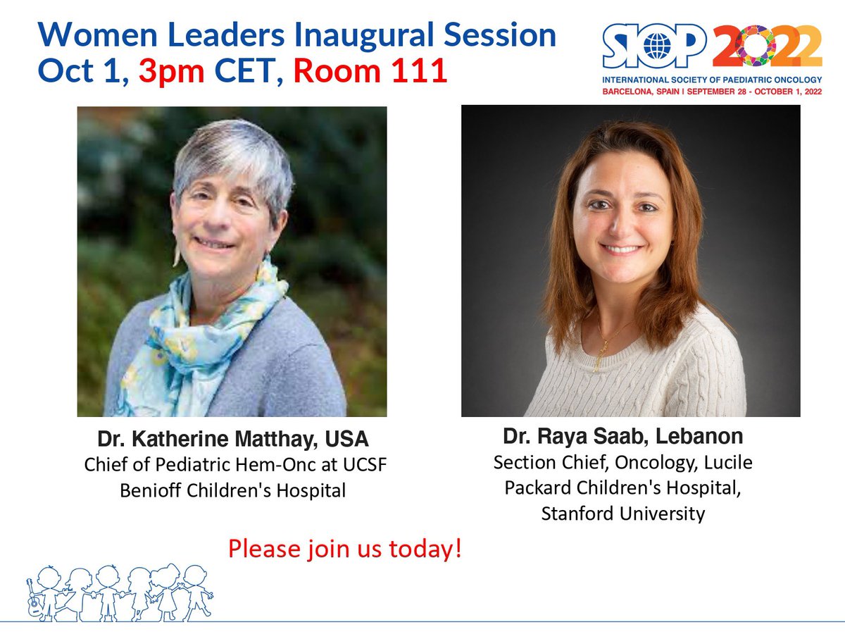 LauraRaiti's tweet photo. @PedOnco_Women have their inaugural session at #SIOP2022 3pm today, with inspiring talks not just for the next generation of women in Paediatric oncology, but for all in our @WorldSIOP community! #SIOPambassador #SIOPcongress @youngsiop https://t.co/FQgVwbdQCC