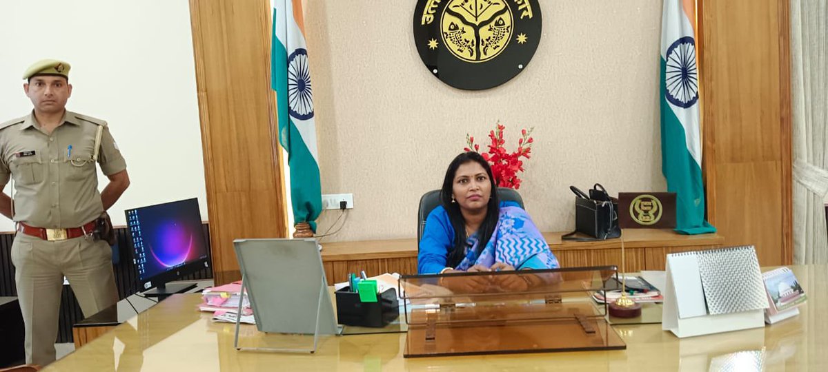 Joined today as Commissioner, Meerut 😊🙏🏽