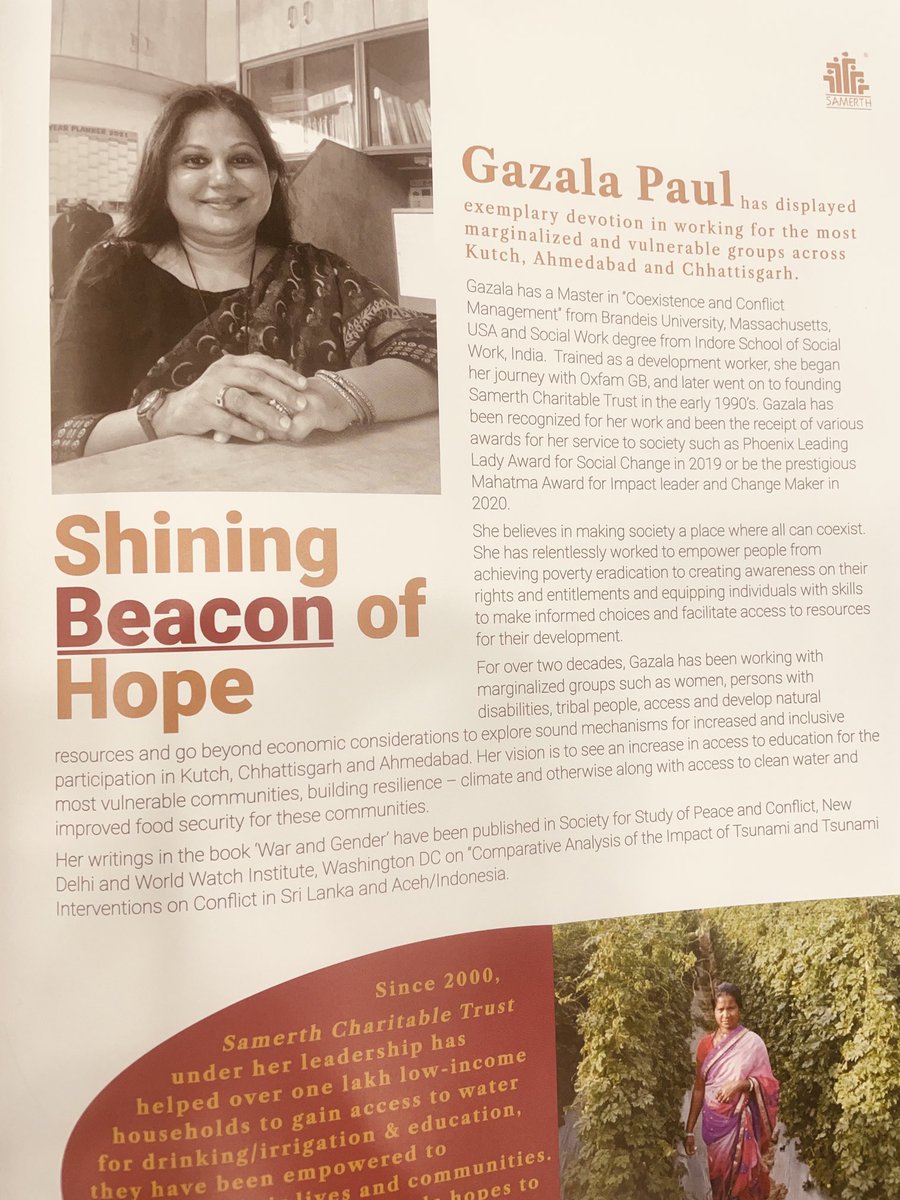 gazala20625723's tweet photo. Published in CSR Good Book -12th Edition, India 2022
#samerth https://t.co/0lXtoKdY9n