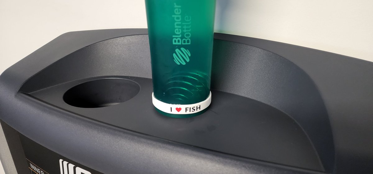 EnsHustler's tweet photo. Am I suffering from post-huddle withdrawal syndrome? 
Never gonna misplace my bottle now 

@Pudgy_Asia #Asiahuddle #Pudgypenguins #I❤️Fish https://t.co/dHg97EtrYQ