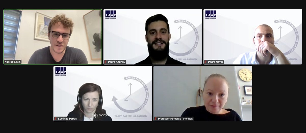 iaapsy's tweet photo. IAAP's 2022 Early Career Marathon is underway! Join us now for a one-of-a-kind virtual event - 24 hours of Applied Psychology from around the world! https://t.co/ATnkobN4T9 https://t.co/P4Em3PVfy4