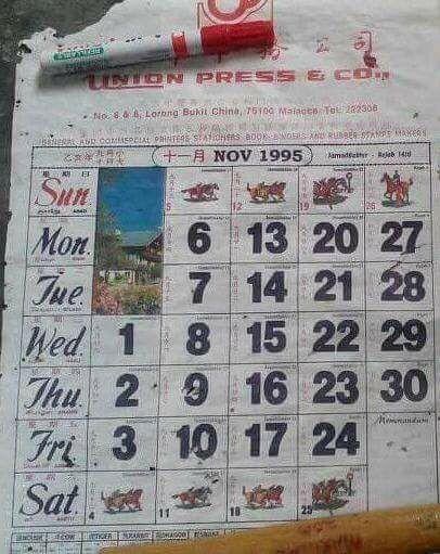 Berapa umur korang masa ni?