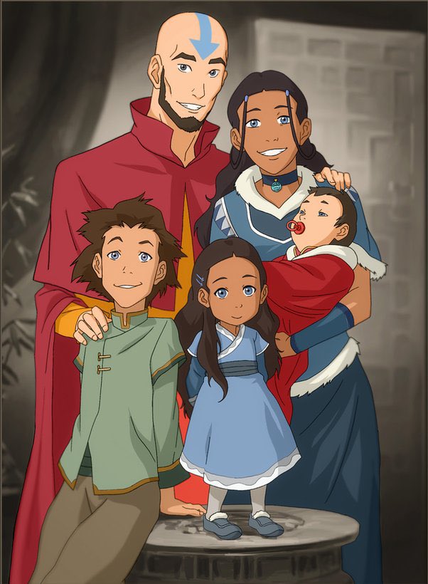 dailycloudfamly's tweet image. welcome to daily cloud family! we will be posting daily content of avatar aang and master katara’s family (known as the cloud family). this account will feature content of aang, katara, sokka, kya ii, bumi, tenzin, kya i, hakoda, kanna, jinora, ikki, &amp;amp; meelo.