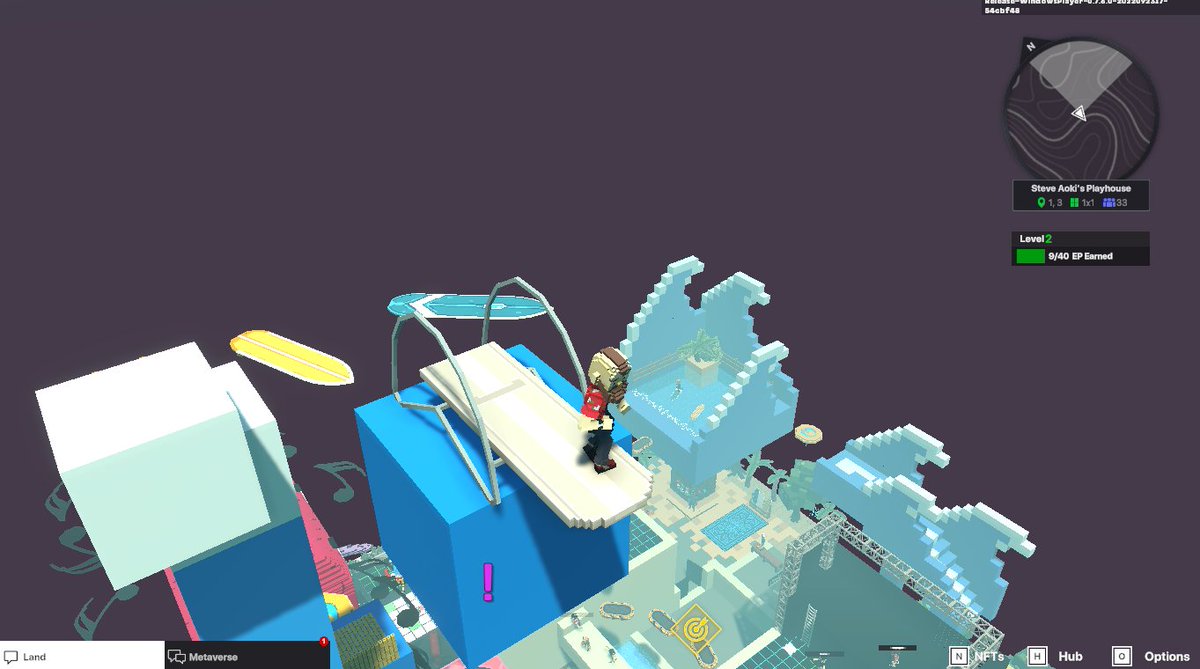bosnamjane's tweet photo. @TheSandboxGame @steveaoki I just participated in the #SandboxAlphaS3Giveaway for a chance to win 500 SAND! Found the high diving board in @steveaoki's Playhouse, check out my screenshot below!
👇 https://t.co/AkKXe2rY86