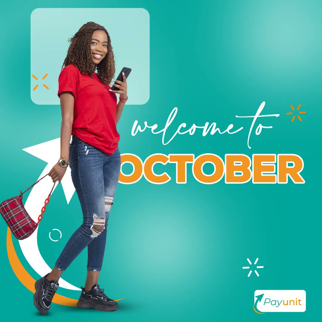 PayUnit7's tweet photo. Payunit wishes you a happy and successful month

Pay with us anytime, anywhere...
To know more about us👉 https://t.co/9rhpDBnqLT 

#happynewmonth  #october  #payunit  #paywithus  #onlinepayments #paymentaggregator https://t.co/GVt8bqloP7