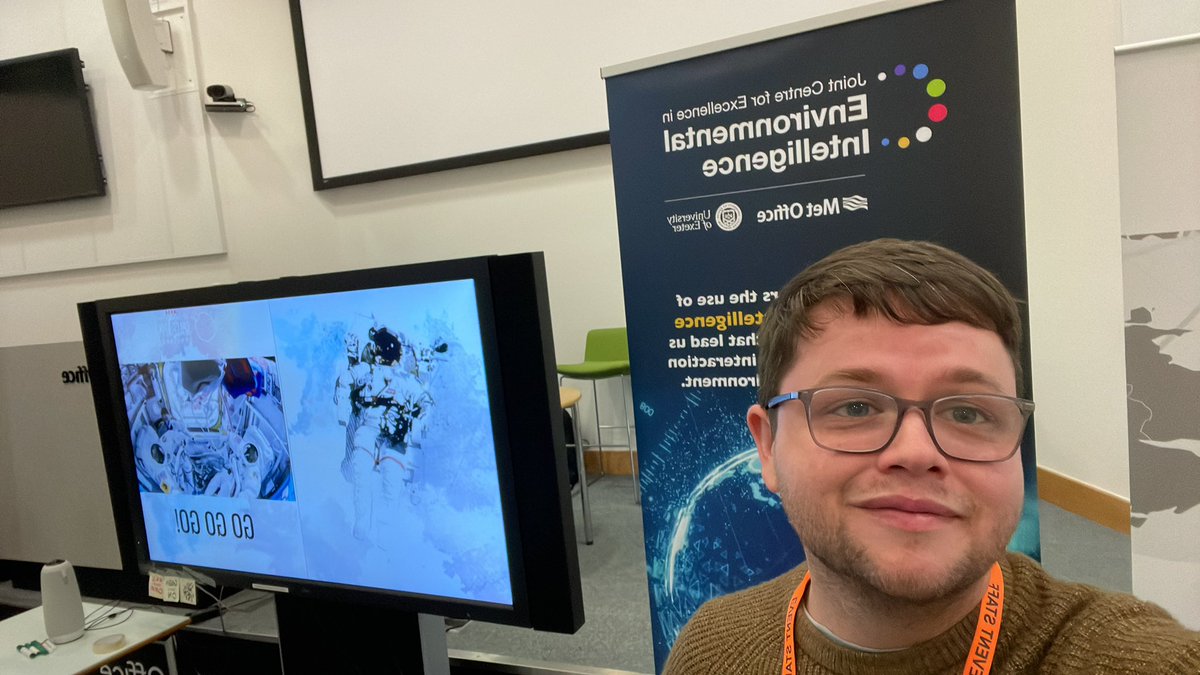 Here at the Met Office for NASA #SpaceApps 2022! Lots of excited people getting started on some interesting challenges! <a href="/UniofExeter/">University of Exeter</a> <a href="/metoffice/">Met Office</a> <a href="/spaceappsexeter/">Space Apps Exeter</a> <a href="/TechExeter/">TechExeter</a>