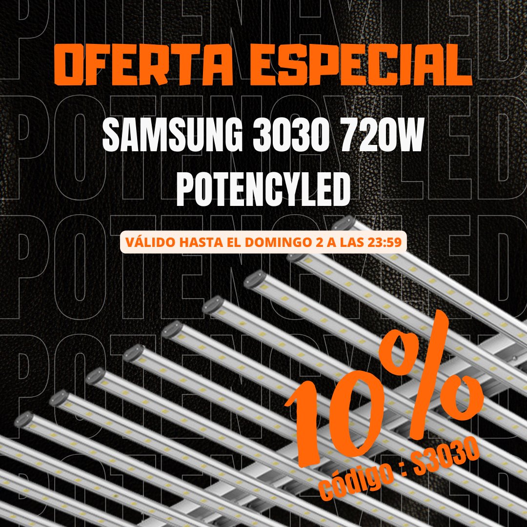 ‼️OFERTÓN DE FIN DE SEMANA! ‼️

🔉 Aplicando el código S3030 en el carrito obtendréis un 10% de descuento en nuestro SAMSUNG 3030 720W.

⚠️ Válido hasta mañana a las 23:59 

🤗 !Feliz fin de semana! 🤗