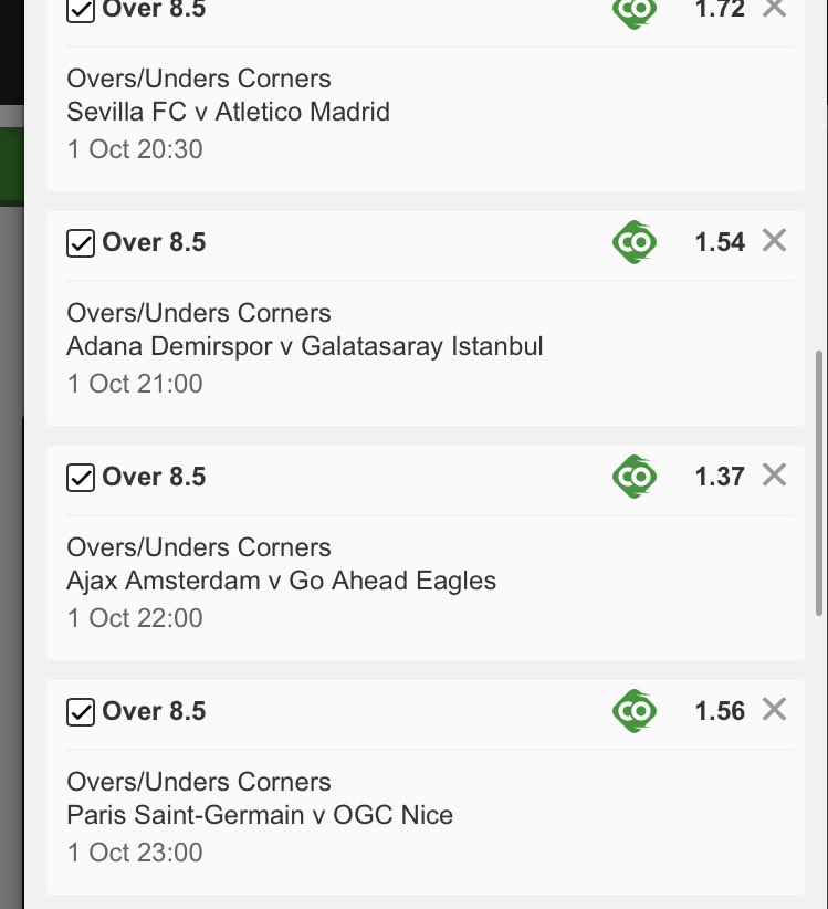 Berg_Muzo's tweet photo. โ
โ
Bwangu tachelwa๐๐
Time: 15:30HRS๐ค๐พ
Odds: 139
12 Selections and kindly edit where not comfortable/Split in subs or what you feel is a possible win.โ
Booking Code: U1ED029C7
Link: https://t.co/PzRYfkz52N
๐๐ฟ good luck ๐
#PunterNation https://t.co/7jeofZkiXq