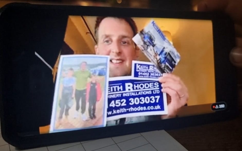 Thank you, Trucker Tim!! Two very happy boys seeing Keith Rhodes Machinery Installations Ltd on your Live video chat! Thank you for acknowledging their letter. 😊
#TruckerTim #ThankYou #TruckerTimStickers #KeithRhodesMachinery #MalvernTruckfest