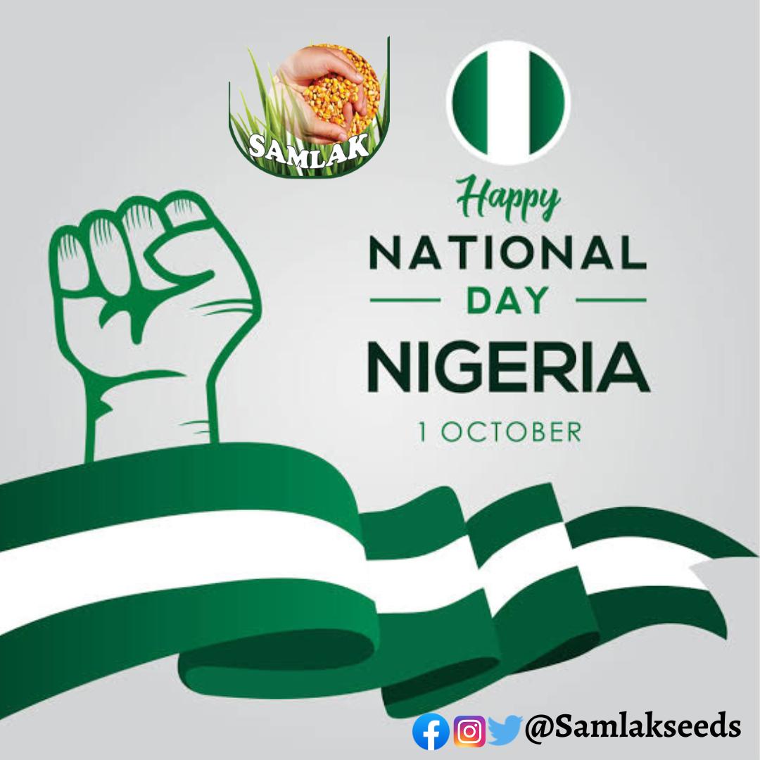 samlakseeds's tweet photo. Happy 62nd Independence to Nigeria and Nigerians

#Independence  #nigerianindependenceday #NigeriaIndependence #IndependenceDay2022 https://t.co/Y4dbbfPsGt