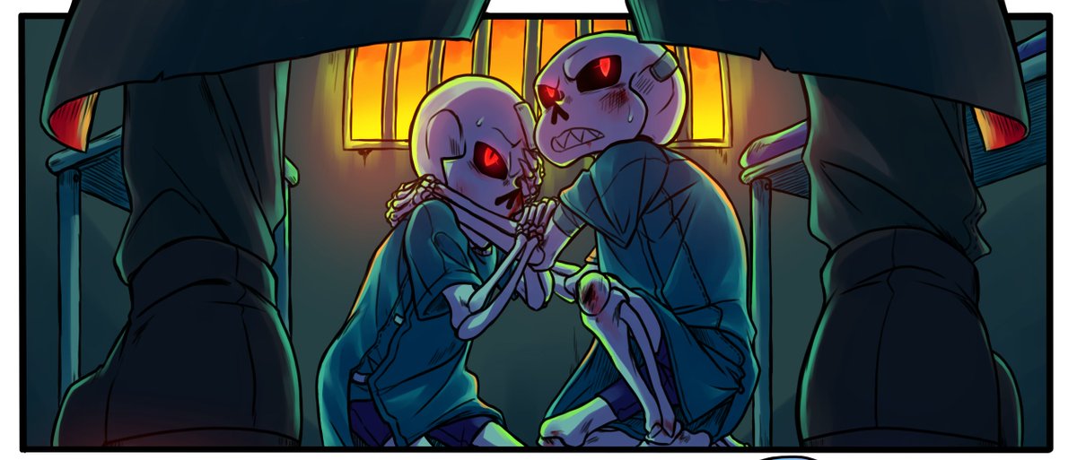 Amortem_kun's tweet photo. My contribution for the @BoneBros2022 Zine~ my lil freedom seekers.. #TotheBoneZine #fellcest #fontcest https://t.co/R4CvDItZxU