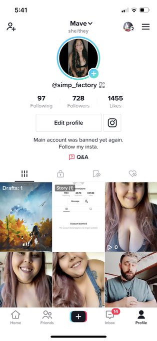 I got fucking banned cause tiktok is fucking trash&hellip; follow my new one, please https://t.co/9d211XqsR<a href="/tag/newprofilepic"class="tags"><span>#newprofilepic</span></a>