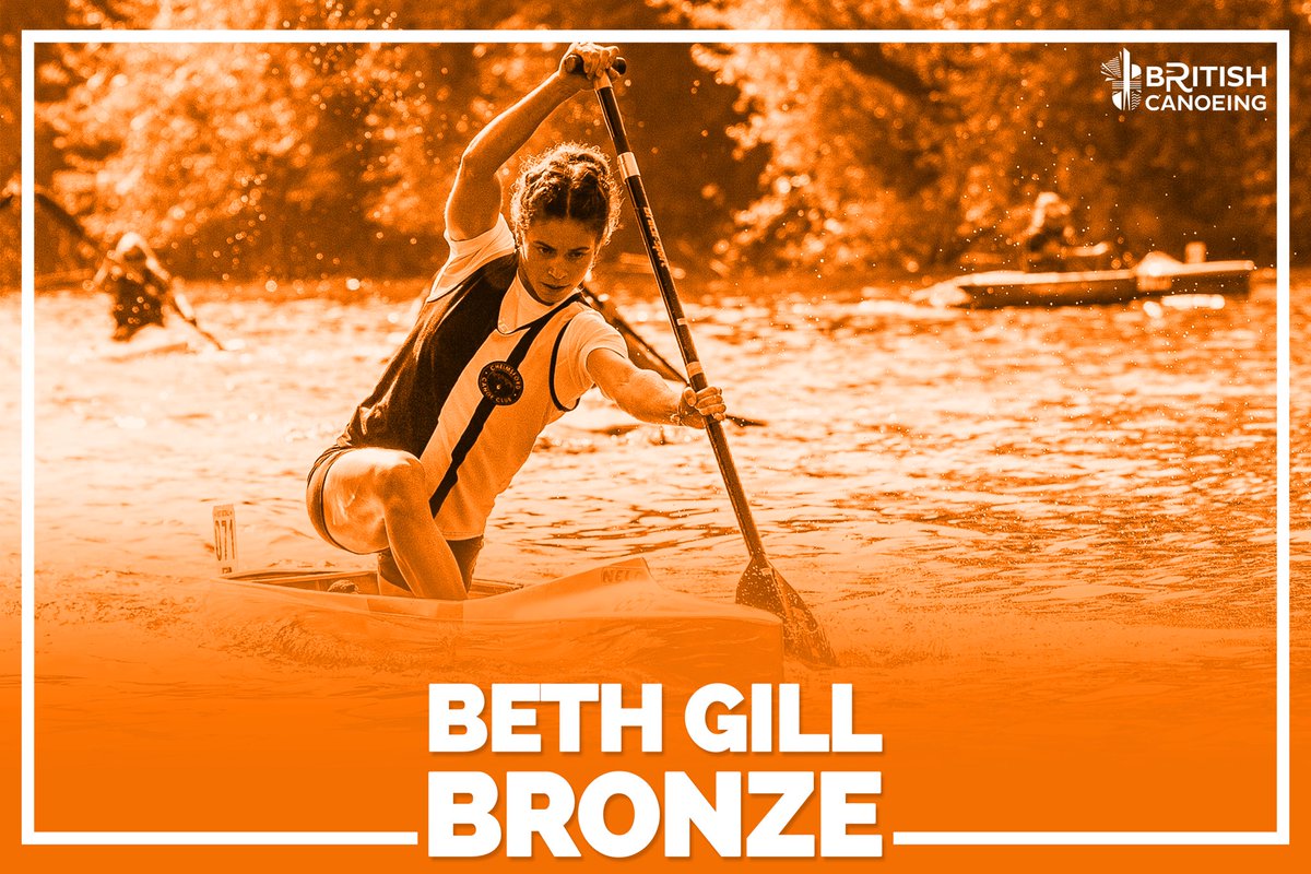 Bronze for Beth Gill in the C1 Women’s standard distance race 🥉 

Gill claims her second medal of the 2022 ICF Canoe Marathon World Championships, in Portugal 🤩 

Congratulations Beth!