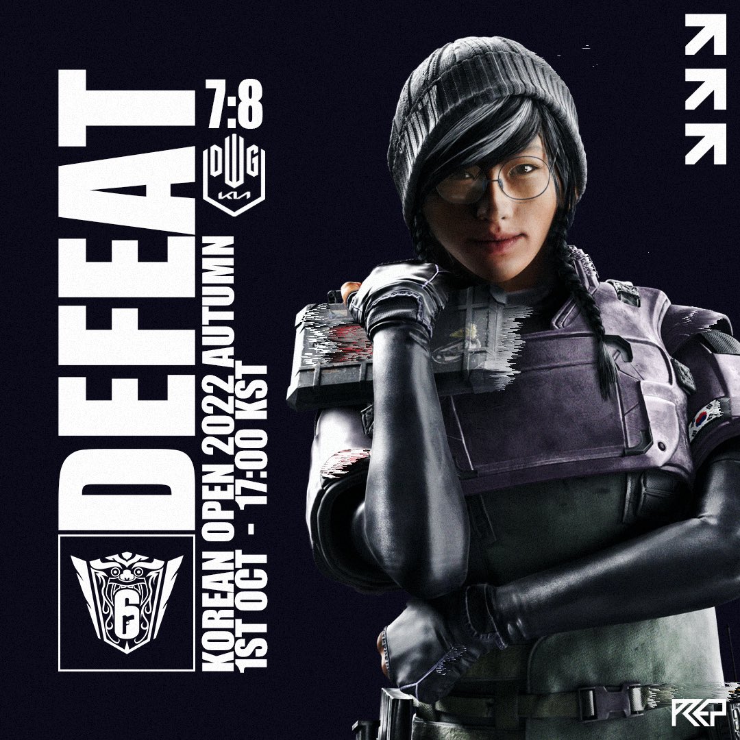 PrepEsports's tweet photo. [R6S KOREAN OPEN 2022 AUTUMN] vs @R6_DWGKIA

내일은 더 좋은 모습으로 찾아뵙겠습니다. 응원해 주신 분들께 진심으로 감사드립니다. 

We'll come back with a better appearance tomorrow. Thank you so much for your support.

#BE_PREPed #PREPWIN #R6S https://t.co/YhthX1X6fe