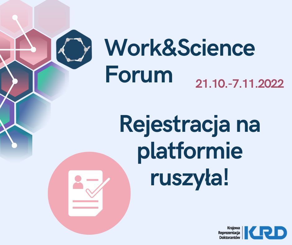 KRDedupl's tweet photo. Zapisy na II edycję targów pracy Work&Science Forum dla doktorantek i doktorantów ruszyły! Między 21 października a 7 listopada uczestnicy targów będą mieli okazję poznać oferty pracy sektora innowacyjnej gospodarki, w tym działów badawczo-rozwojowych
#pracadlanaukowca #wsforum https://t.co/mhrNDWpwvs