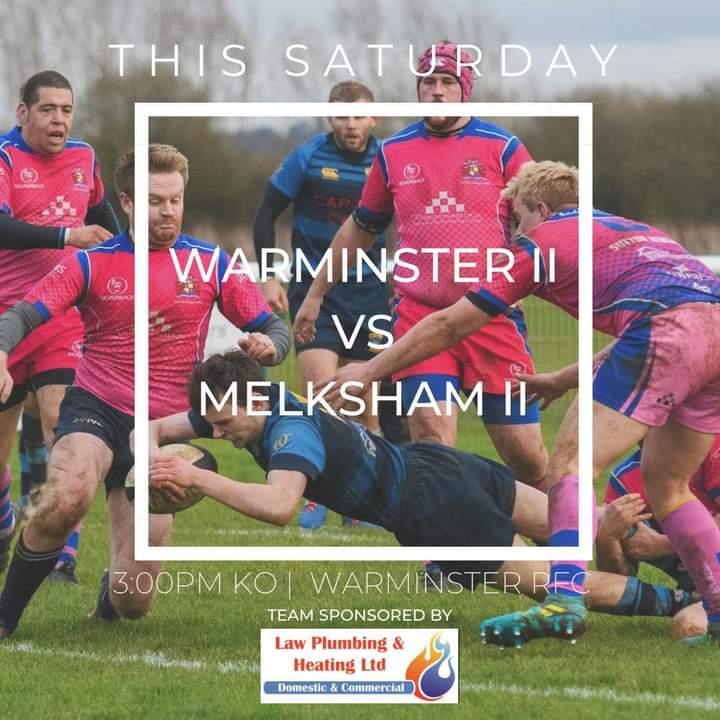 Today Melksham 2s travel away to play @WarminsterRfc 2s for a 3pm KO We'd love to see as many of you as possible to support the boys in blue. #MelkshamRFC #BlueArmy #BleedBlue