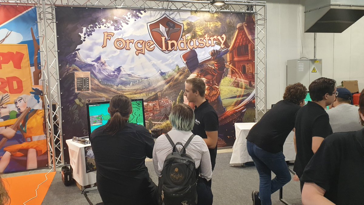 pr_pirate's tweet image. If you&apos;re at @GameForceBE, be sure to come check out the awesome Belgian Games on offer! 

🖤 @TrifoxGame by @GlowfishInt
💛 @maze_em by @SlappyInc 
❤ Forge Industry by @BitemeGames